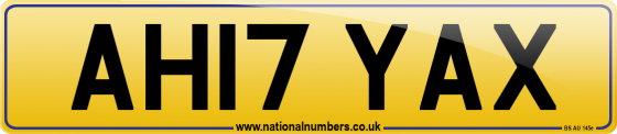 AH17 YAX