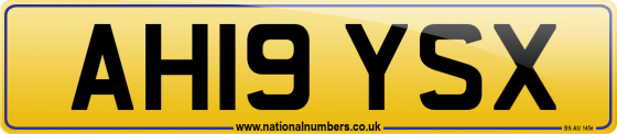 AH19 YSX