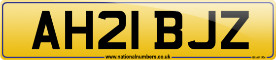 AH21 BJZ