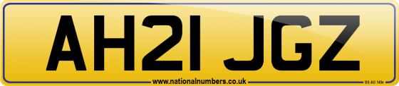 AH21 JGZ