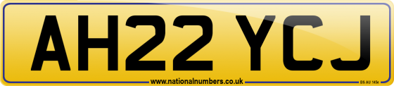 AH22 YCJ