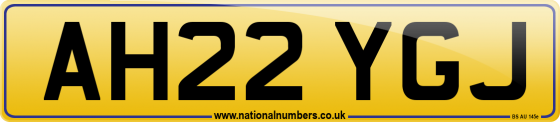 AH22 YGJ