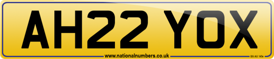 AH22 YOX