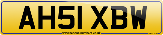 AH51 XBW