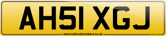 AH51 XGJ