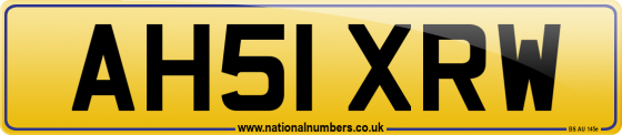 AH51 XRW