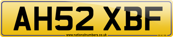 AH52 XBF