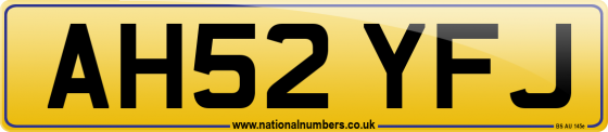 AH52 YFJ