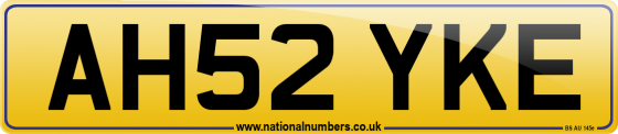 AH52 YKE