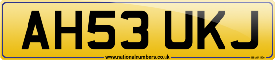 AH53 UKJ