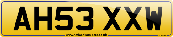 AH53 XXW