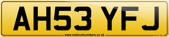 AH53 YFJ