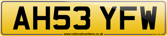 AH53 YFW