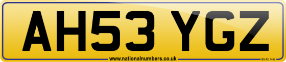 AH53 YGZ