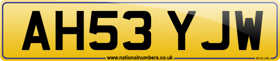 AH53 YJW