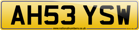 AH53 YSW