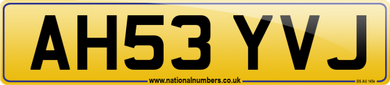 AH53 YVJ