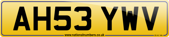 AH53 YWV