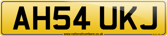 AH54 UKJ