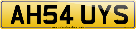 AH54 UYS
