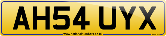 AH54 UYX