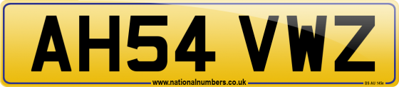 AH54 VWZ