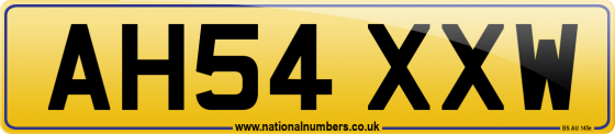 AH54 XXW