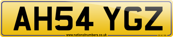 AH54 YGZ