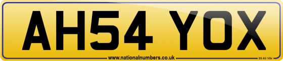 AH54 YOX