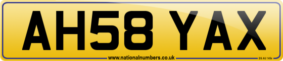 AH58 YAX