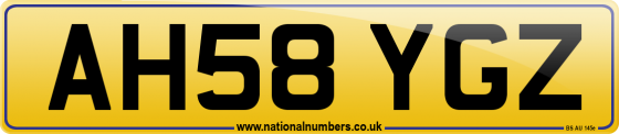 AH58 YGZ