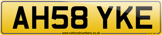 AH58 YKE