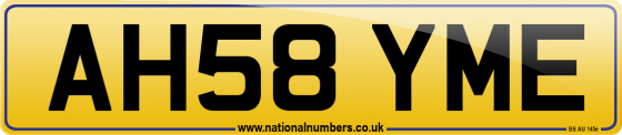 AH58 YME