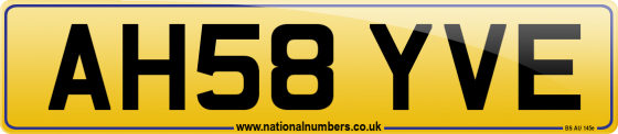 AH58 YVE