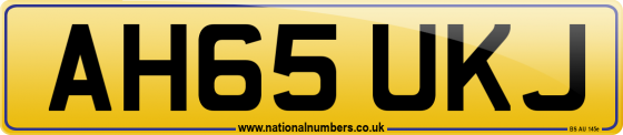 AH65 UKJ