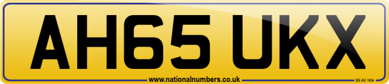 AH65 UKX