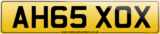 AH65 XOX