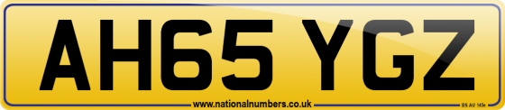 AH65 YGZ