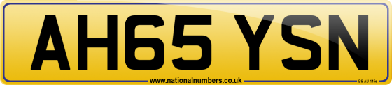 AH65 YSN
