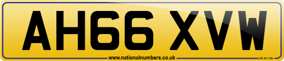AH66 XVW