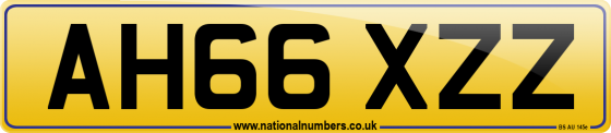 AH66 XZZ