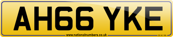 AH66 YKE