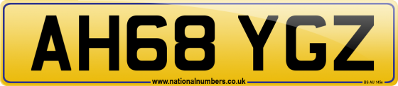 AH68 YGZ