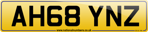 AH68 YNZ