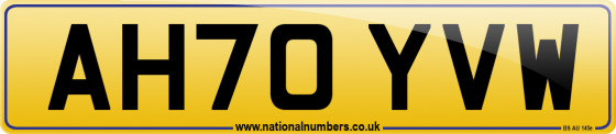AH70 YVW