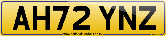AH72 YNZ