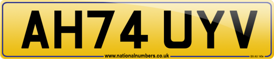AH74 UYV