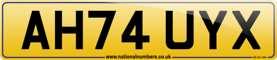 AH74 UYX