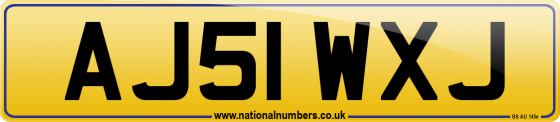 AJ51 WXJ