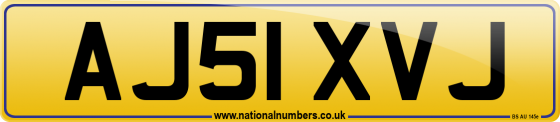 AJ51 XVJ